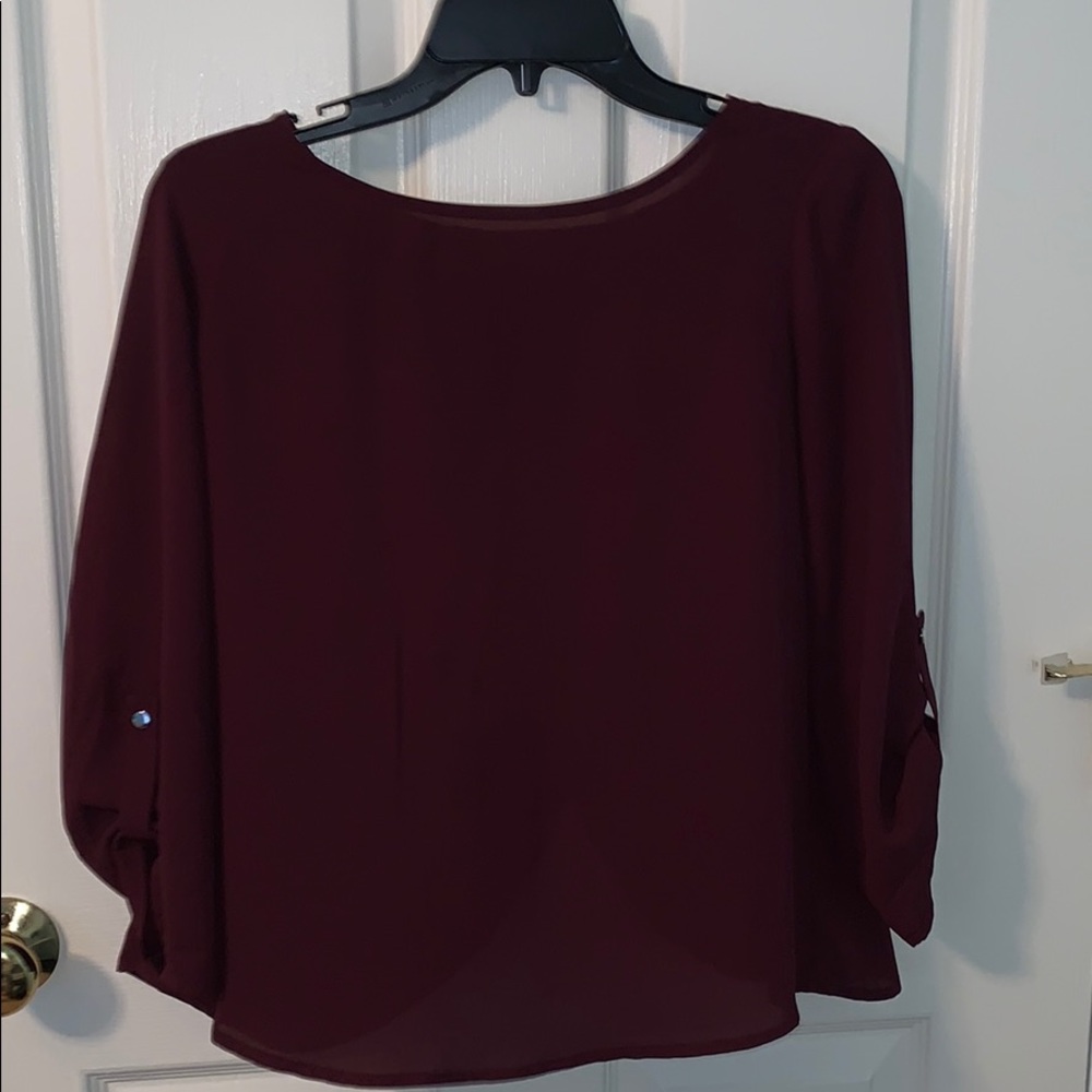 Open Back Blouse